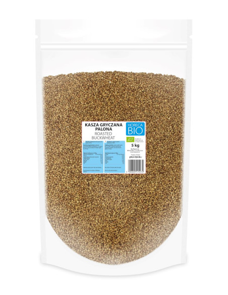 KASZA GRYCZANA PALONA BIO 5 kg - HORECA (BIO PLANET)