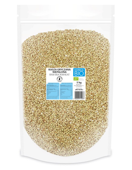 KASZA GRYCZANA NIEPALONA BEZGLUTENOWA BIO 5 kg - HORECA (BIO PLANET)