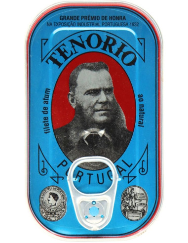 TUŃCZYK PŁATY W SOSIE WŁASNYM 120 g (78 g) - TENORIO