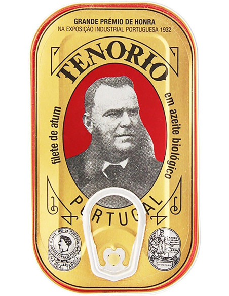 TUŃCZYK PŁATY W BIO OLIWIE Z OLIWEK EXTRA VIRGIN 120 g (78 g) - TENORIO