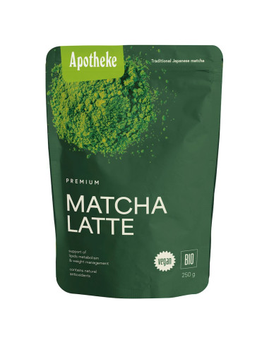 MATCHA LATTE BIO 250 g - APOTHEKE