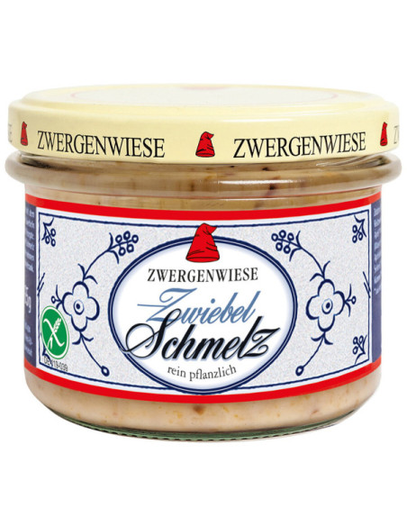 SMALCZYK WEGAŃSKI Z CEBULĄ BEZGLUTENOWY BIO 150 g - ZWERGENWIESE