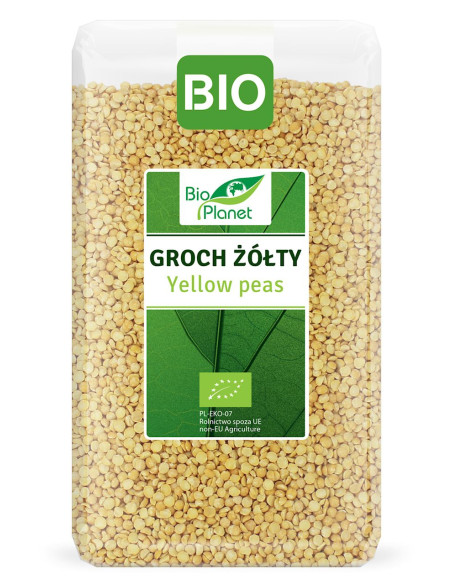 GROCH ŻÓŁTY BIO 1 kg - BIO PLANET
