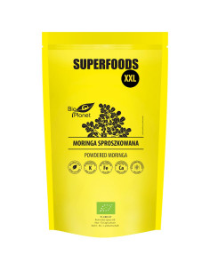 MORINGA SPROSZKOWANA BIO 500 g - BIO PLANET SUPERFOODS