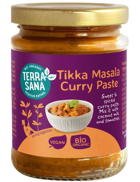 PASTA CURRY TIKKA MASALA BIO 130 g - TERRASANA