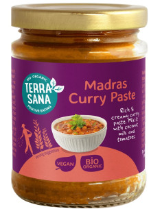 PASTA CURRY MADRAS BIO 130 g - TERRASANA