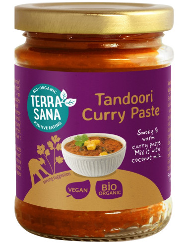 PASTA CURRY TANDOORI BIO 130 g - TERRASANA