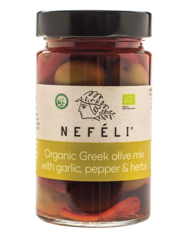 OLIWKI MIX BEZ PESTEK W ZALEWIE BIO 295 g (140 g) - NEFELI