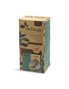 FARBA DO WŁOSÓW POPIELATO PERŁOWY JASNY NATURALNY BLOND (10.28) 170 ml - BIOMAGIC