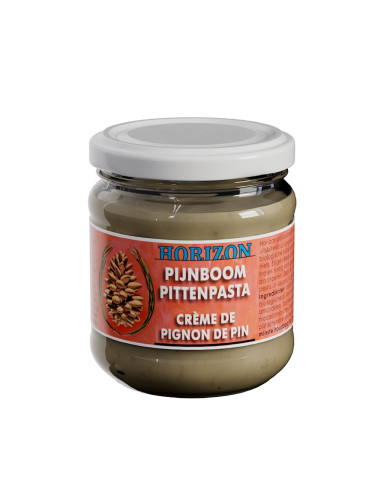 KREM Z ORZESZKÓW PINIOWYCH 100 % BEZGLUTENOWY BIO 175 g - HORIZON