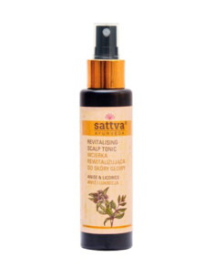 WCIERKA DO SKÓRY GŁOWY REWITALIZUJĄCA ANYŻ I LUKRECJA 100 ml - SATTVA (AYURVEDA)
