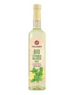 SYROP O SMAKU CYTRYNY Z MELISĄ BIO 500 ml - HOLLINGER