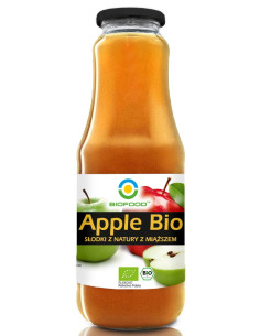SOK JABŁKOWY NFC BEZGLUTENOWY BIO 1 L - BIOFOOD