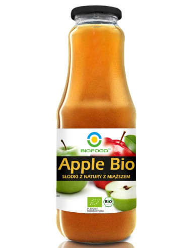 SOK JABŁKOWY NFC BEZGLUTENOWY BIO 1 L - BIOFOOD