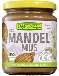 KREM Z MIGDAŁÓW PRAŻONYCH 100 % BIO 250 g - RAPUNZEL