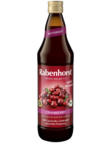 SOK Z ŻURAWINY NFC BIO 750 ml - RABENHORST