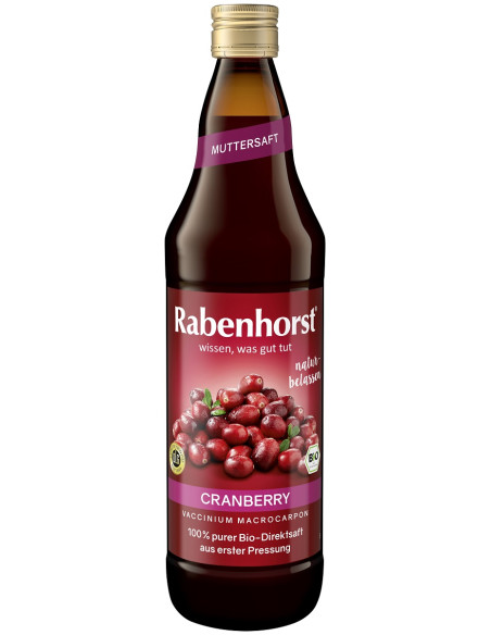 SOK Z ŻURAWINY NFC BIO 750 ml - RABENHORST