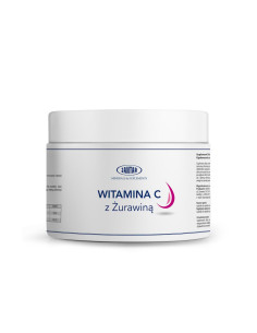WITAMINA C Z ŻURAWINĄ W PROSZKU (1000 mg) 300 g - JANTAR