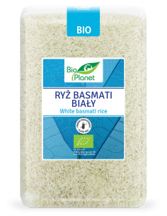 RYŻ BASMATI BIAŁY BEZGLUTENOWY BIO 2 kg - BIO PLANET
