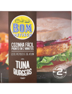 BURGERY Z TUŃCZYKA (2 x 75 g) 150 g - BOM PETISCO