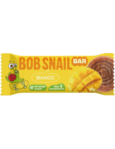 BATON MANGO BEZ DODATKU CUKRÓW 35 g - BOB SNAIL