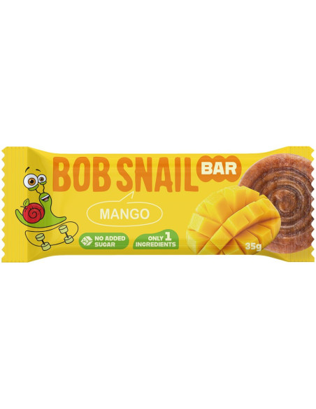 BATON MANGO BEZ DODATKU CUKRÓW 35 g - BOB SNAIL