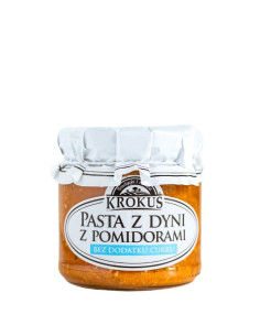 PASTA Z DYNI Z POMIDORAMI 180 g - KROKUS