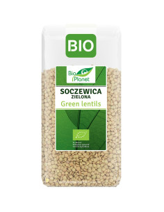 SOCZEWICA ZIELONA BIO 400 g - BIO PLANET