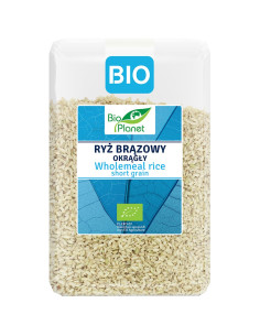 RYŻ BRĄZOWY OKRĄGŁY BIO 2 kg - BIO PLANET