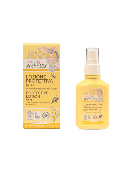 SPRAY OCHRONNY NA KOMARY I INNE OWADY DLA DZIECI ECO 100 ml - BABY ANTHYLLIS (PRODUKT SEZONOWY)