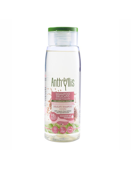 SZAMPON DO WŁOSÓW DO CODZIENNEGO STOSOWANIA Z KERATYNĄ I EKSTRAKTEM Z LNU ECO 300 ml - ANTHYLLIS