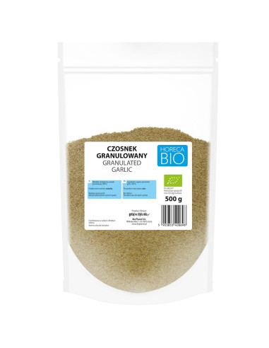 CZOSNEK GRANULOWANY BIO 500 g - HORECA (BIO PLANET)