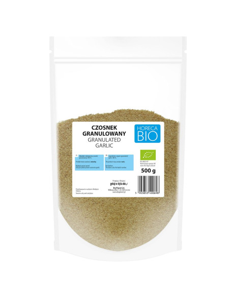 CZOSNEK GRANULOWANY BIO 500 g - HORECA (BIO PLANET)