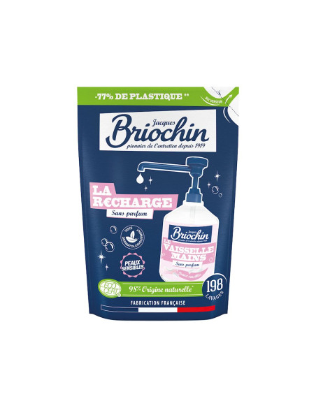 ŻEL DO MYCIA NACZYŃ I RĄK NA BAZIE MYDŁA MARSYLSKIEGO (UZUPEŁNIENIE) ECO 450 ml - BRIOCHIN