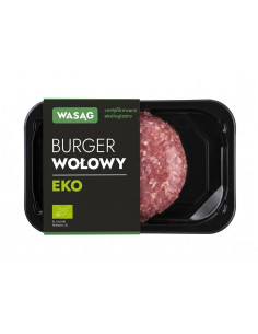 BURGER WOŁOWY SUROWY BIO 160 g - WASĄG (NA ZAMÓWIENIE)