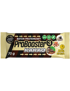 BATON PROTEINOWY KAKAOWY PROBOOSTER BEZGLUTENOWY 70 g - ZMIANY ZMIANY