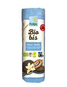CIASTKA MARKIZY KAKAOWE Z KREMEM WANILIOWYM FAIR TRADE BIO 320 g - PURAL (BIO BIS)