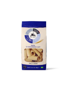 MAKARON (SEMOLINOWY - PASTA DI GRAGNANO) PACCHERI BIO 500 g  - ALCE NERO