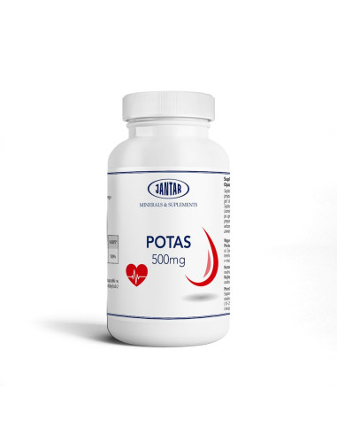 POTAS (500 mg) 60 KAPSUŁEK - JANTAR