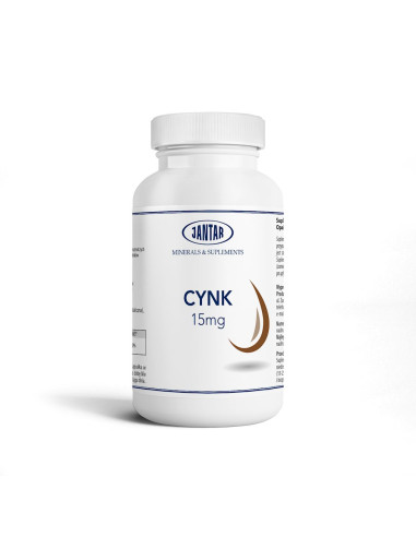 CYNK (15 mg) 60 KAPSUŁEK - JANTAR