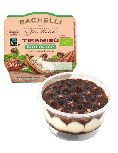 DESER TIRAMISU FAIR TRADE BIO 90 g - GILDO RACHELLI