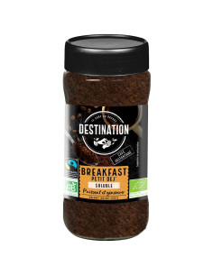 KAWA ROZPUSZCZALNA LIOFILIZOWANA ARABICA/ROBUSTA BREAKFAST FAIR TRADE BIO 100 g - DESTINATION