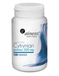 Cytrynian potasu - 100tabl - Aliness