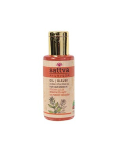 Oejek do włosów ziołowy rewitalizujący na porost włosów - 100 ml - Sattva (Ayurveda)