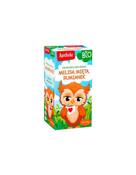 Herbata uspokajająca dla dzieci bio -20x1,5g - Apotheke