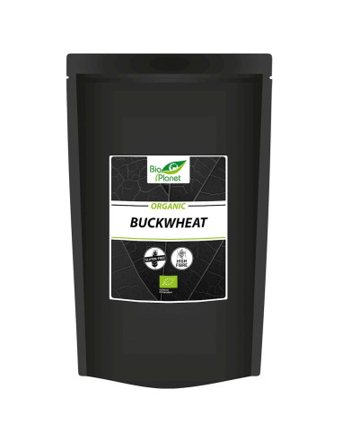 KASZA GRYCZANA NIEPALONA BEZGLUTENOWA BIO 1 kg - BIO PLANET INTERNATIONAL