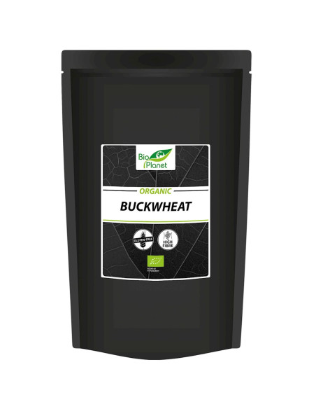 KASZA GRYCZANA NIEPALONA BEZGLUTENOWA BIO 1 kg - BIO PLANET INTERNATIONAL