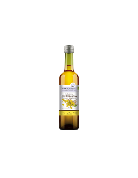 Olej rzepakowy virgin Bio - 500ml - Bio Planete
