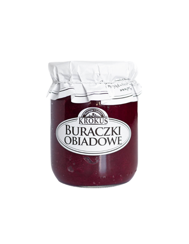 Buraczki obiadowe bezglutenowe - 500g - Krokus