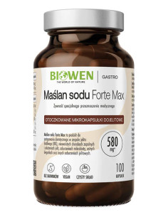 Maślan sodu Forte Max - 100kaps - Biowen